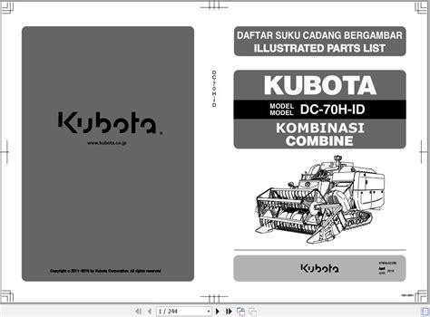 kubota mini excavator spare parts|kubota parts illustrated list.